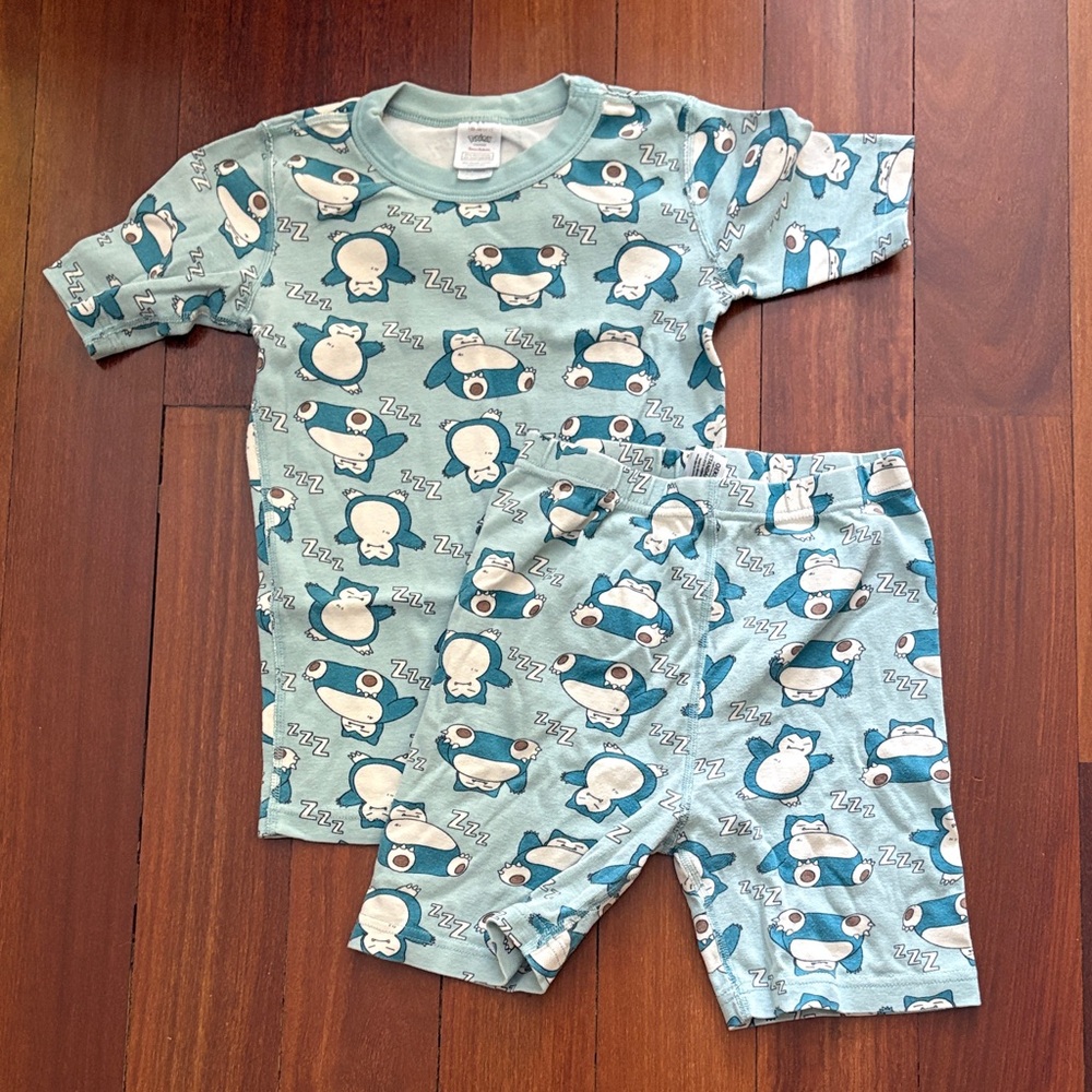 Hanna Andersson Snorlax Pokemon Pajama Set